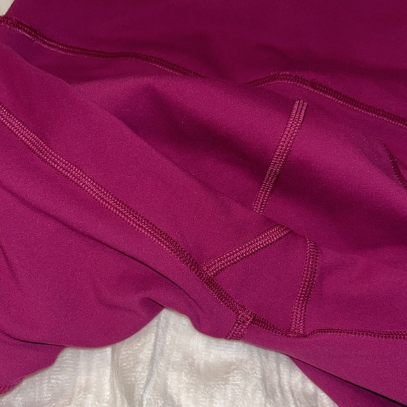 Lululemon Dark Pink Full Length Leggings - Picture 10 of 13